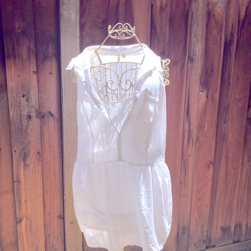 White summer dress